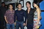 Sajid Nadiadwala, Salman Khan, Tiger Shroff, Kriti Sanon at Heropanti success bash in Plive, Mumbai on 25th May 2014